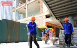 Hà Nội lát vỉa hè bằng đá tự nhiên